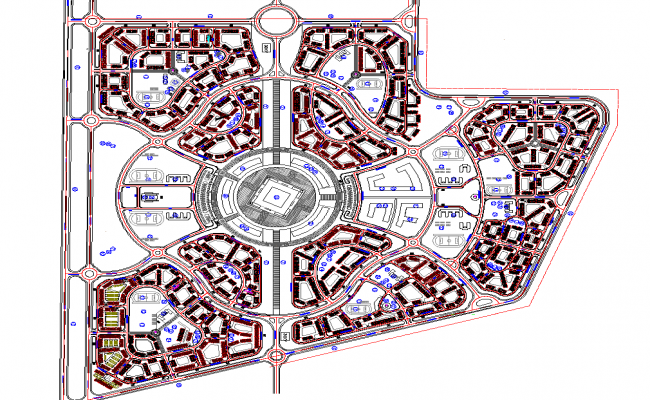 Town Planing Project detail - Cadbull