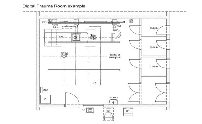 Hospital Medical Gas System Design AutoCAD Drawing Layout Plan - Cadbull