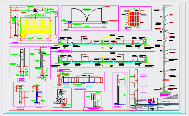 Autocad drawing of door and windows - Cadbull