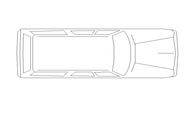 Car rear view with mirror cad block dwg file - Cadbull