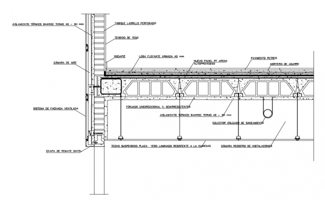 Ventilated Facade Dwg file