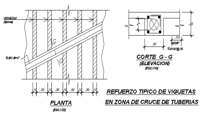 Hydraulic Capture Plan And Section Autocad File - Cadbull