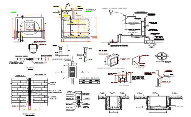 First and second floor HVAC plan of corporate office dwg file - Cadbull