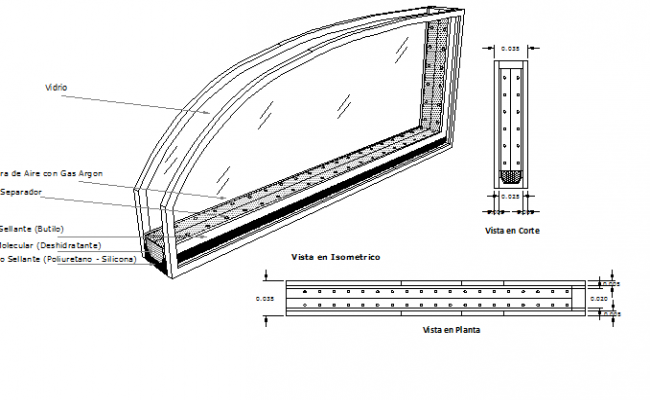 Window Interior And Installation Details Dwg File