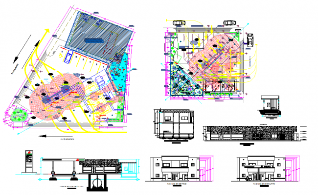 Shopping Mall Layout Design CAD File - Cadbull