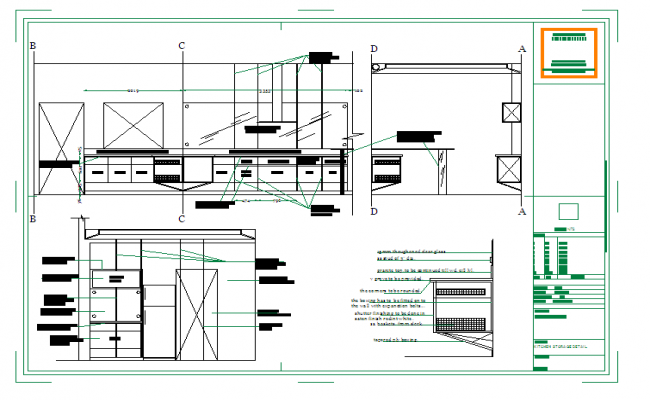 Kitchen Elevation design