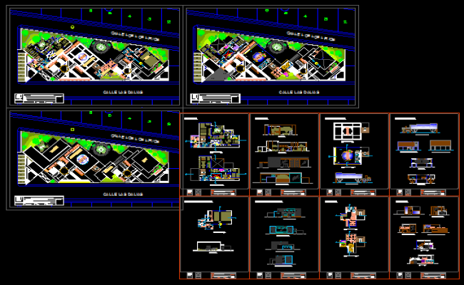 Parking Lot Design Architecture Drawing Plan - Cadbull