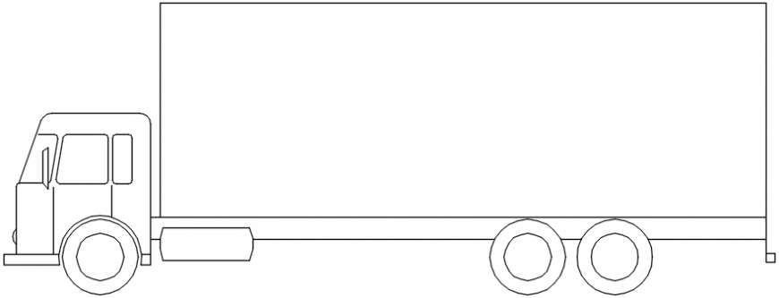 Silage Trailer Detail 3d Model Cad Blocks Elevation Sketch Up File 