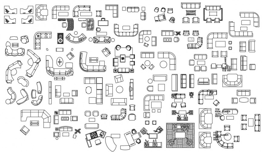 Office Plan Lay-out detail in Autocad file - Cadbull