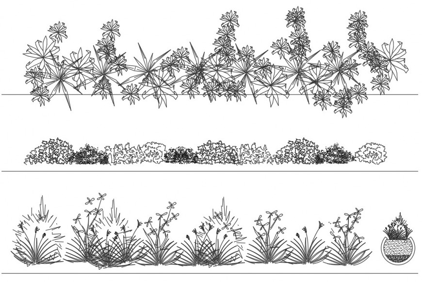 Vegetation Cad Blocks