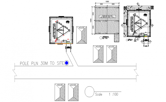 2D CAD Drawing Wet Riser System Diagram AutoCAD File - Cadbull