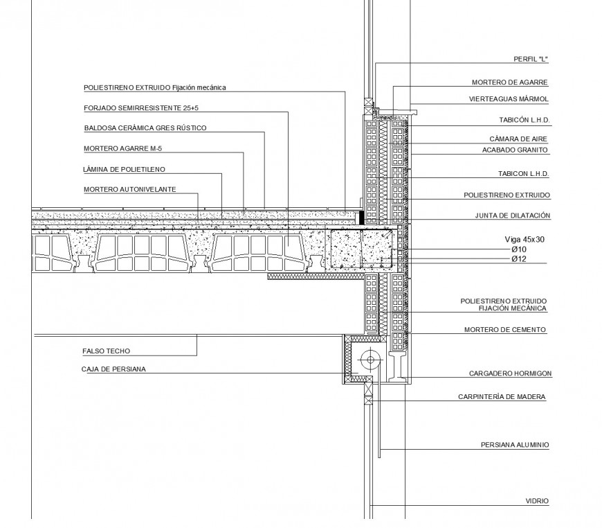 Concrete armed tank section and construction cad drawing details dwg ...