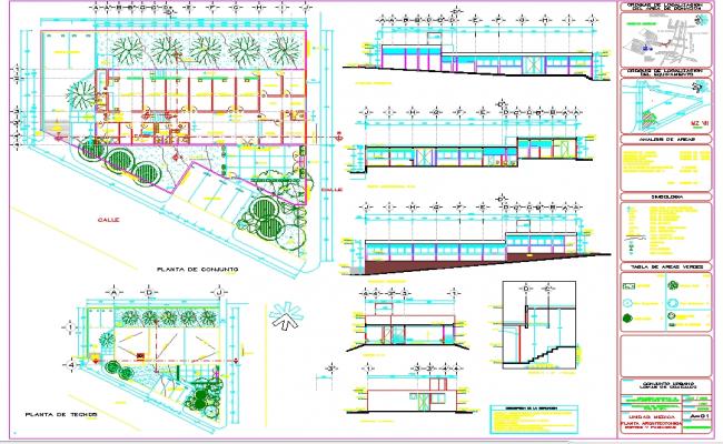 Medical center floor plan view with architectural view dwg file - Cadbull