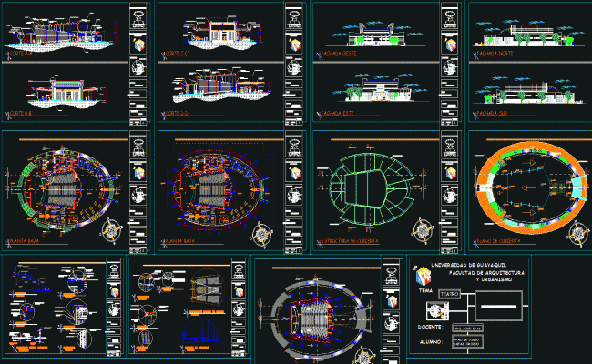 Modern Theater Plan