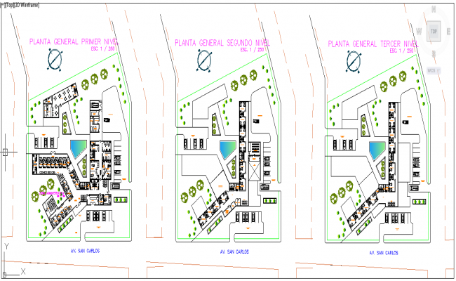 Best Dwg Drawing Small Hospital Design With Furniture Layout Autocad ...