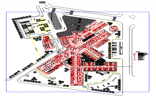 Detail of chemistry laboratory design drawing - Cadbull