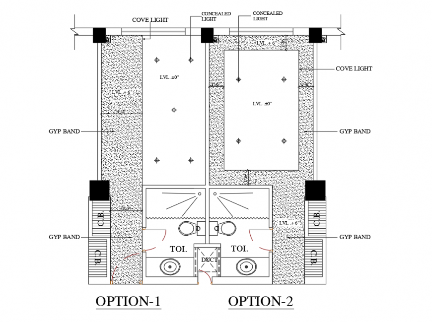 Modern House Detail In Dwg File