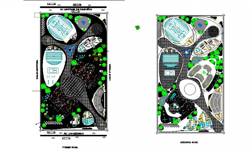 Garden Layout Plan Detail Drawing In Autocad File Cadbull