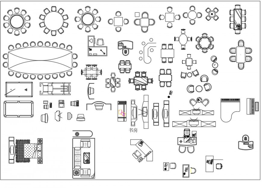 Multiple cute toy elevation blocks cad drawing details dwg file - Cadbull