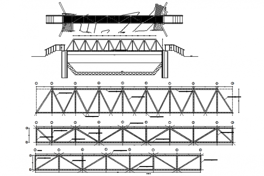 Iron Pedestrian Bridge Sections And Constructive Structure Drawing Details Dwg File Cadbull,New Dressing Table Design 2020 In Pakistan