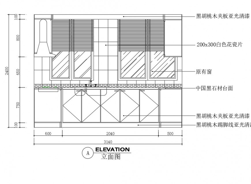 Kitchen Elevation Drawing CAD File Cadbull   Kitchen Elevation Autocad Dwg File 16072018043947 