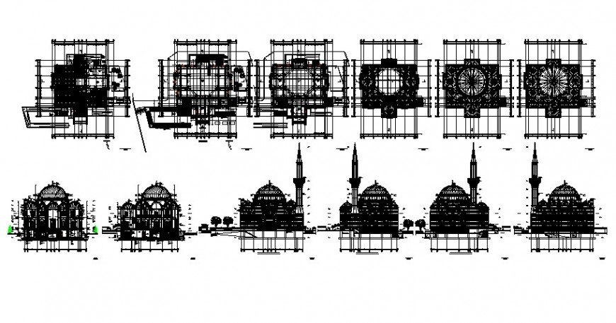 Buddha statue drawing cad file - Cadbull