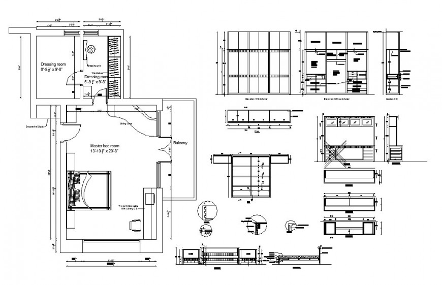 Ground floor row  house  plan  drawing in dwg AutoCAD  file 