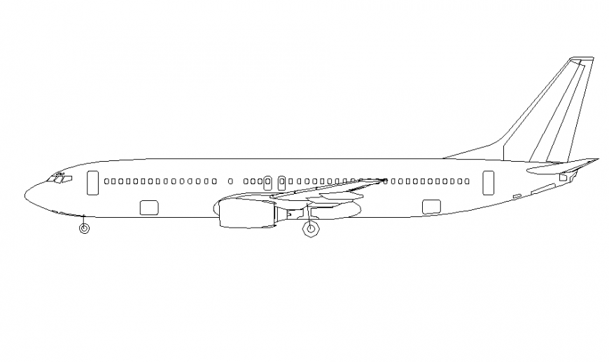 Barge different design plan with elevation dwg file - Cadbull