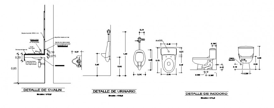 Grab bars at shower stall section design drawing - Cadbull