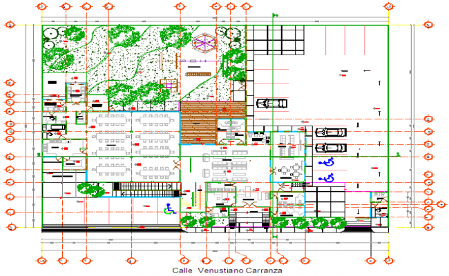 Hospital CAD Drawing - Cadbull