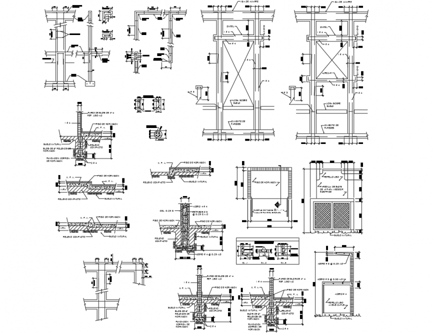 Suspended false ceiling construction details dwg file - Cadbull