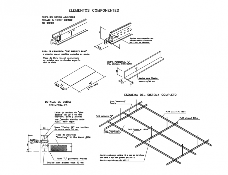 Armstrong Ceiling Details Dwg