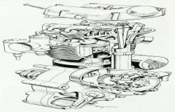 Elevator plan and section detail dwg file