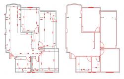 Architecture House plan CAD Drawings here find open house plan, small