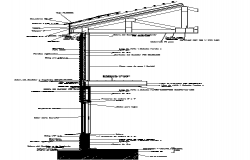 Cut Floor Ceiling Wood Frame Construction Details Dwg File