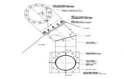 Footing cad drawing