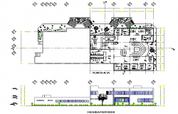 Car parking basement dwg file