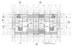 Structure detail cad drawing