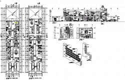 Hotel Ground Floor plan dwg file