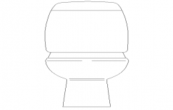 Wash basin block dwg file