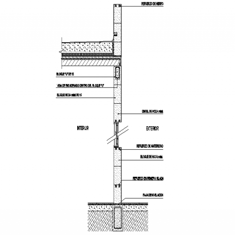 Bricks detail drawings