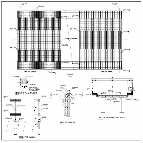 Reinforcement detail drawing