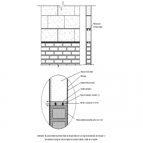 Construction detail cad drawing