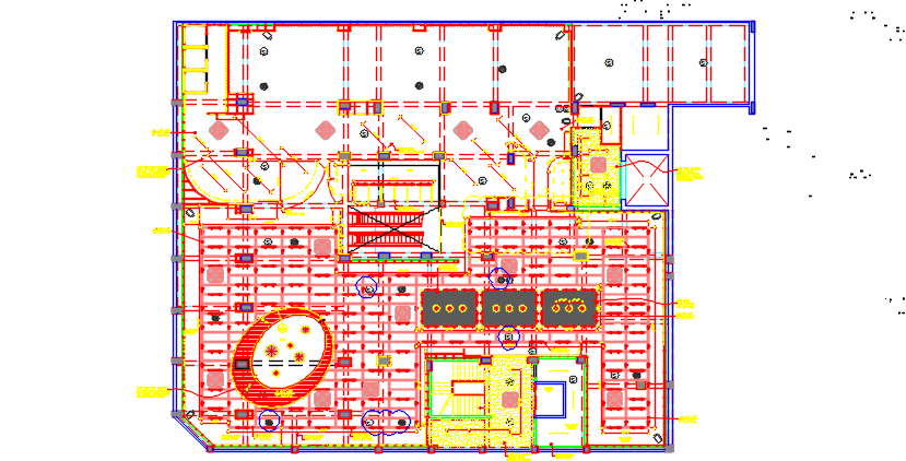 Reflected Ceiling Layout Plan New Dwg File Cadbull