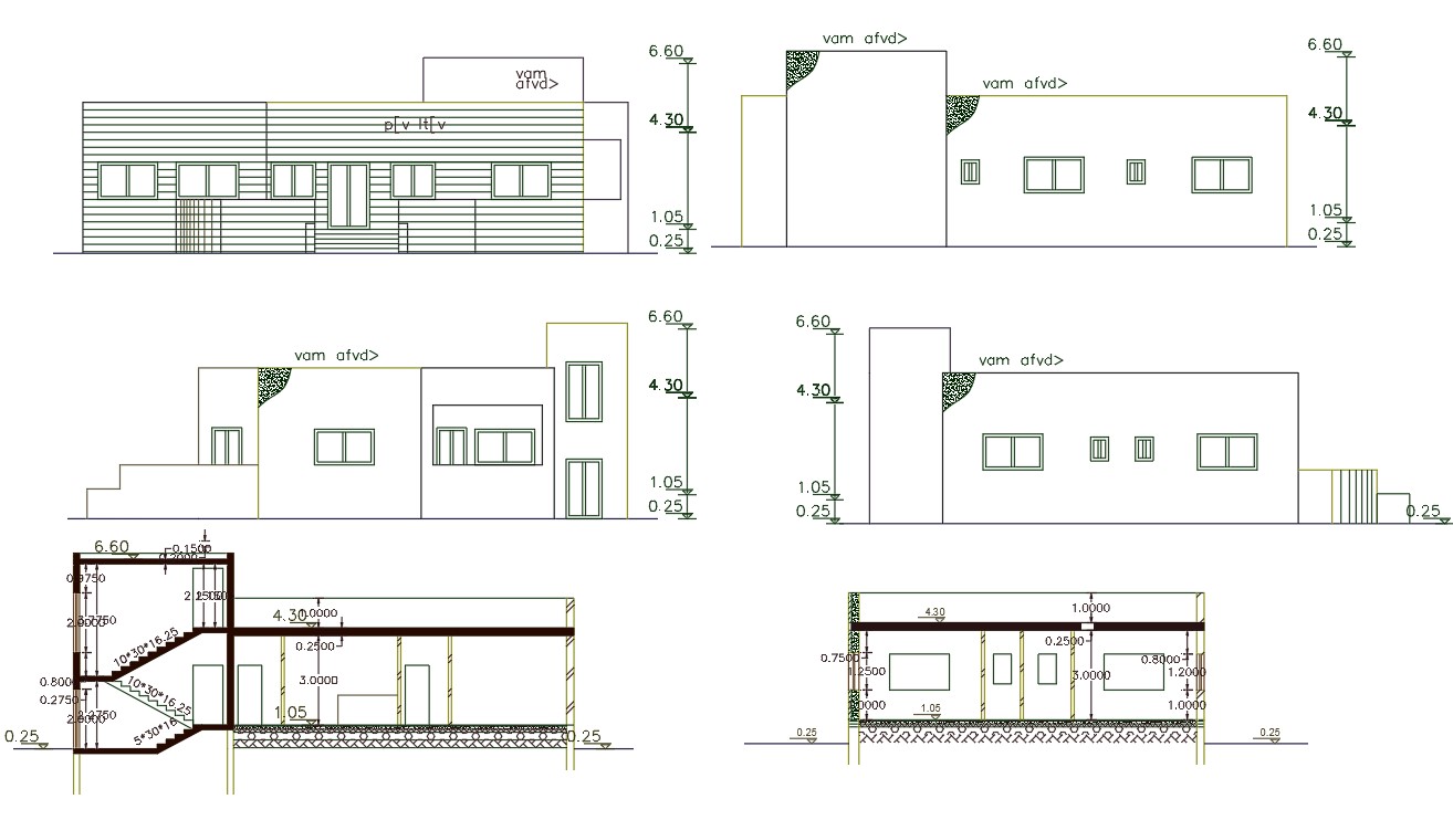 2700 Sq Ft House Building Design AutoCAD File - Cadbull