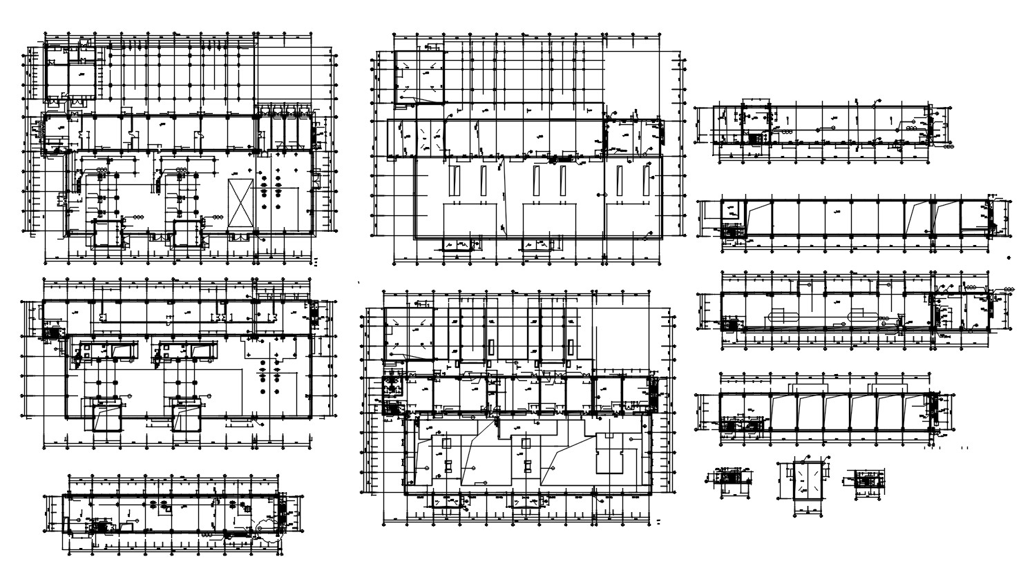 2D CAD File Working Drawing Of Commercial Building AutoCAD File - Cadbull