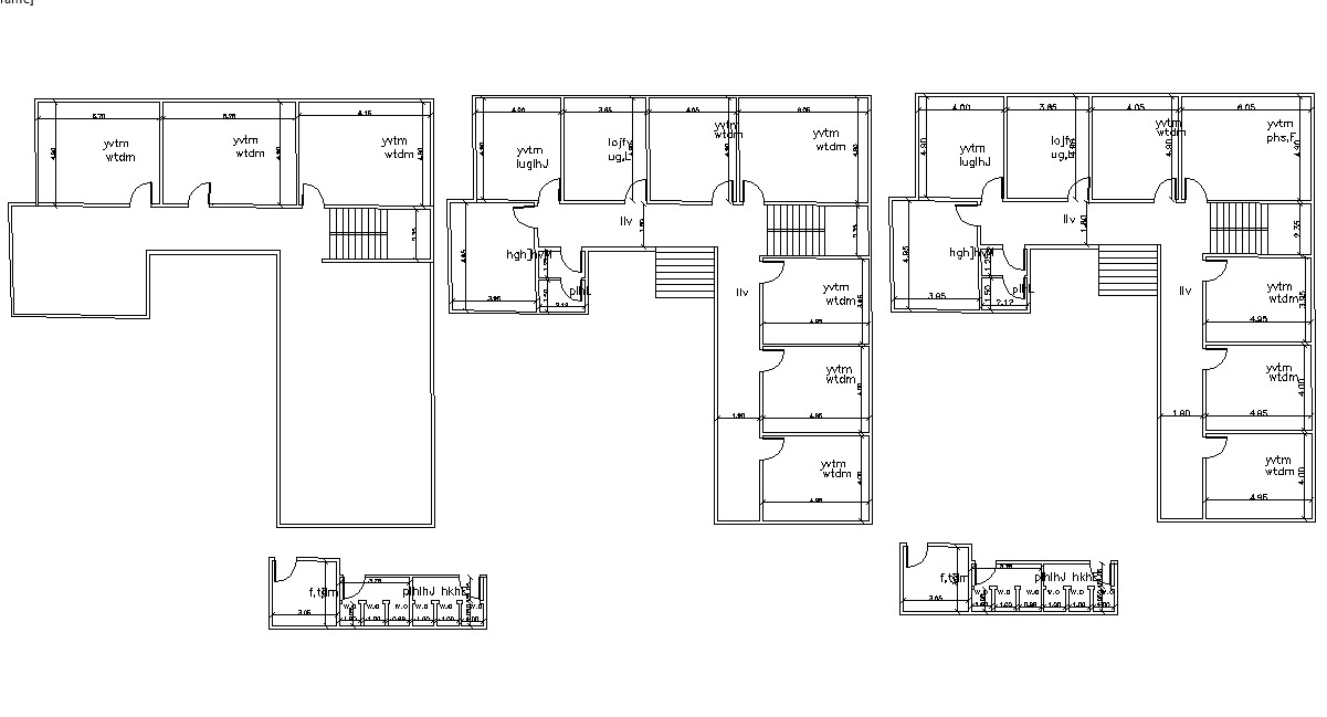 2D Office Floor Plan Drawing AutoCAD File Cadbull