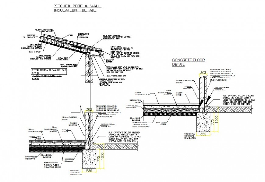 Wall Section Cad Structure Detail D View Layout File Cadbull My Xxx Hot Girl