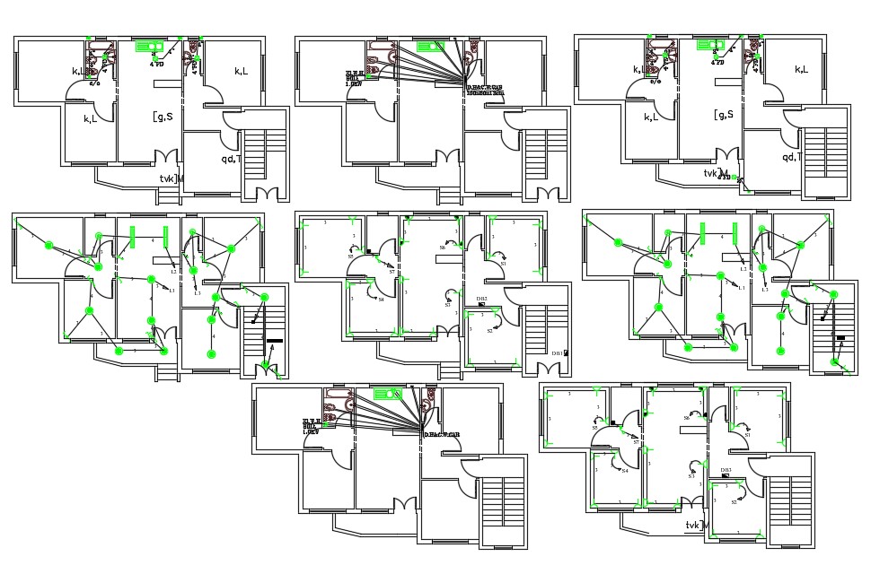 30 X 50 House Electrical And Plumbing Layout Plan Design 