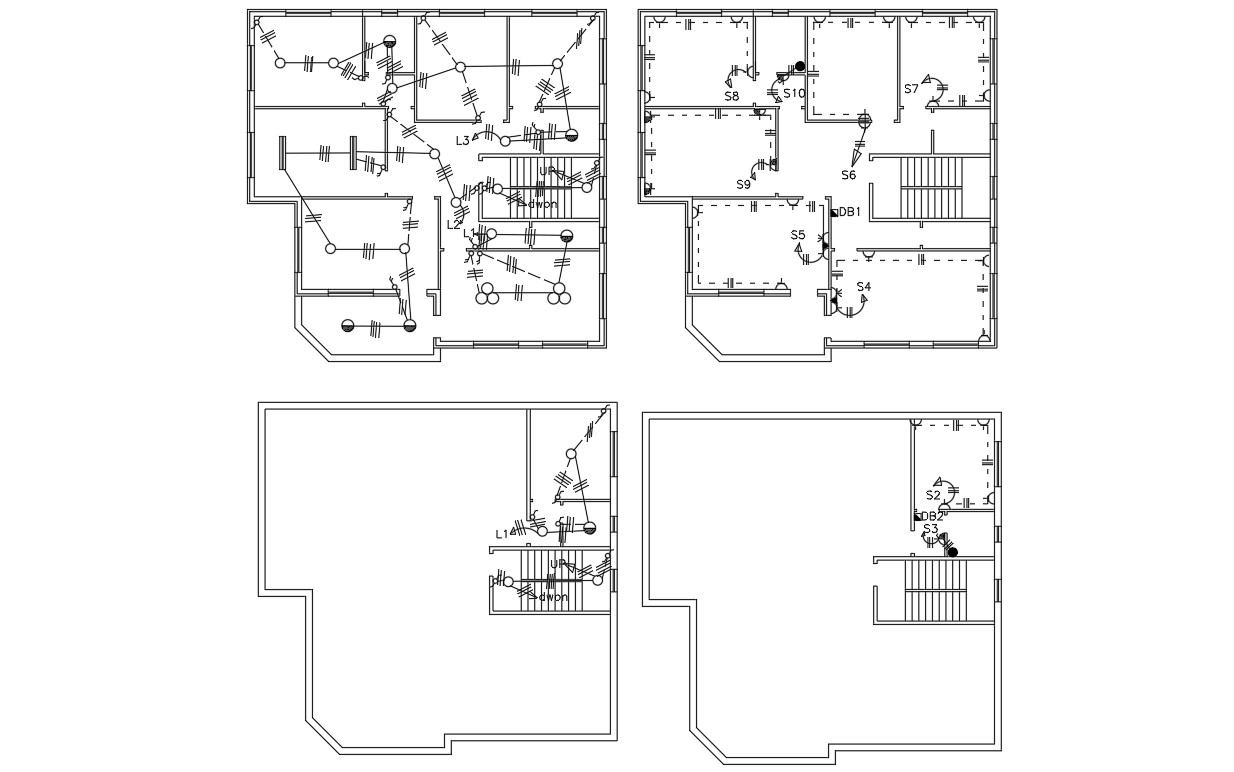 Floor Plan With Electrical Design | Floor Roma